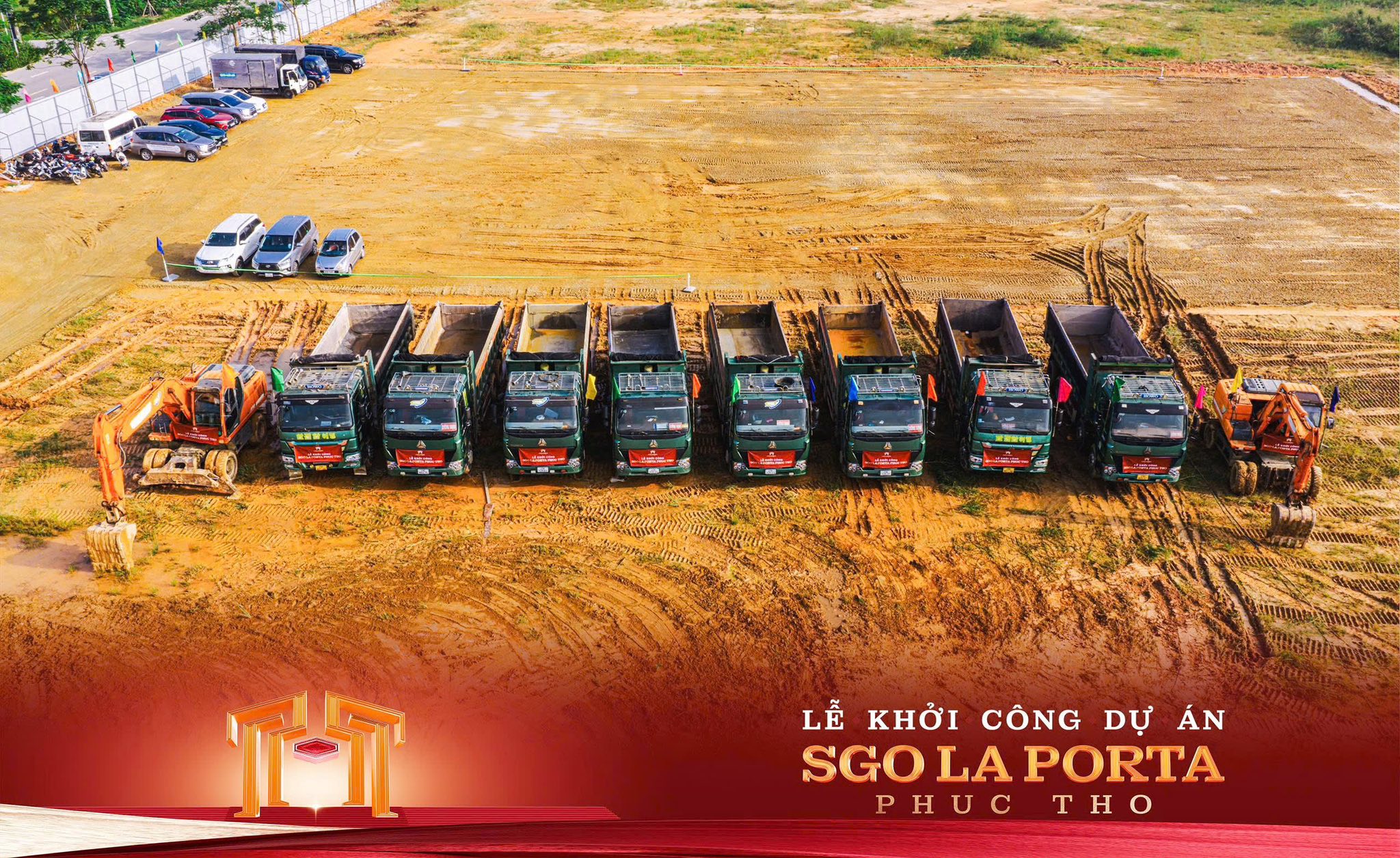 Cận cảnh lễ khởi công dự án SGO La Porta Phúc Thọ