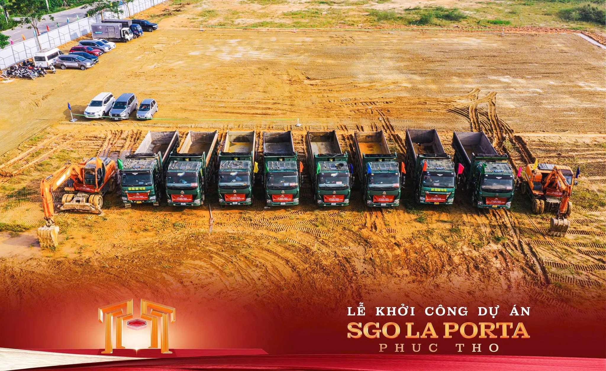 Cận cảnh lễ khởi công dự án SGO La Porta Phúc Thọ