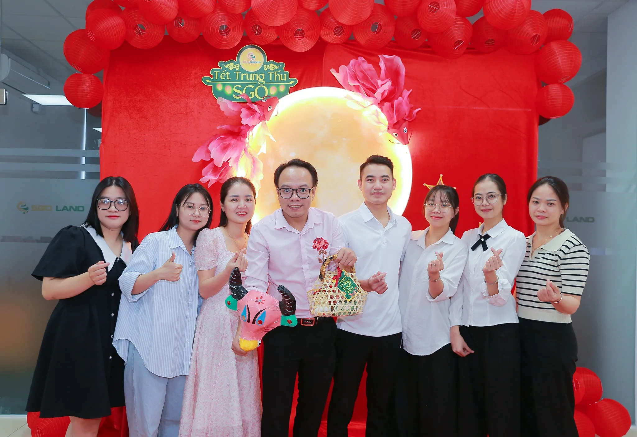 Các đơn vị check in tại sự kiện