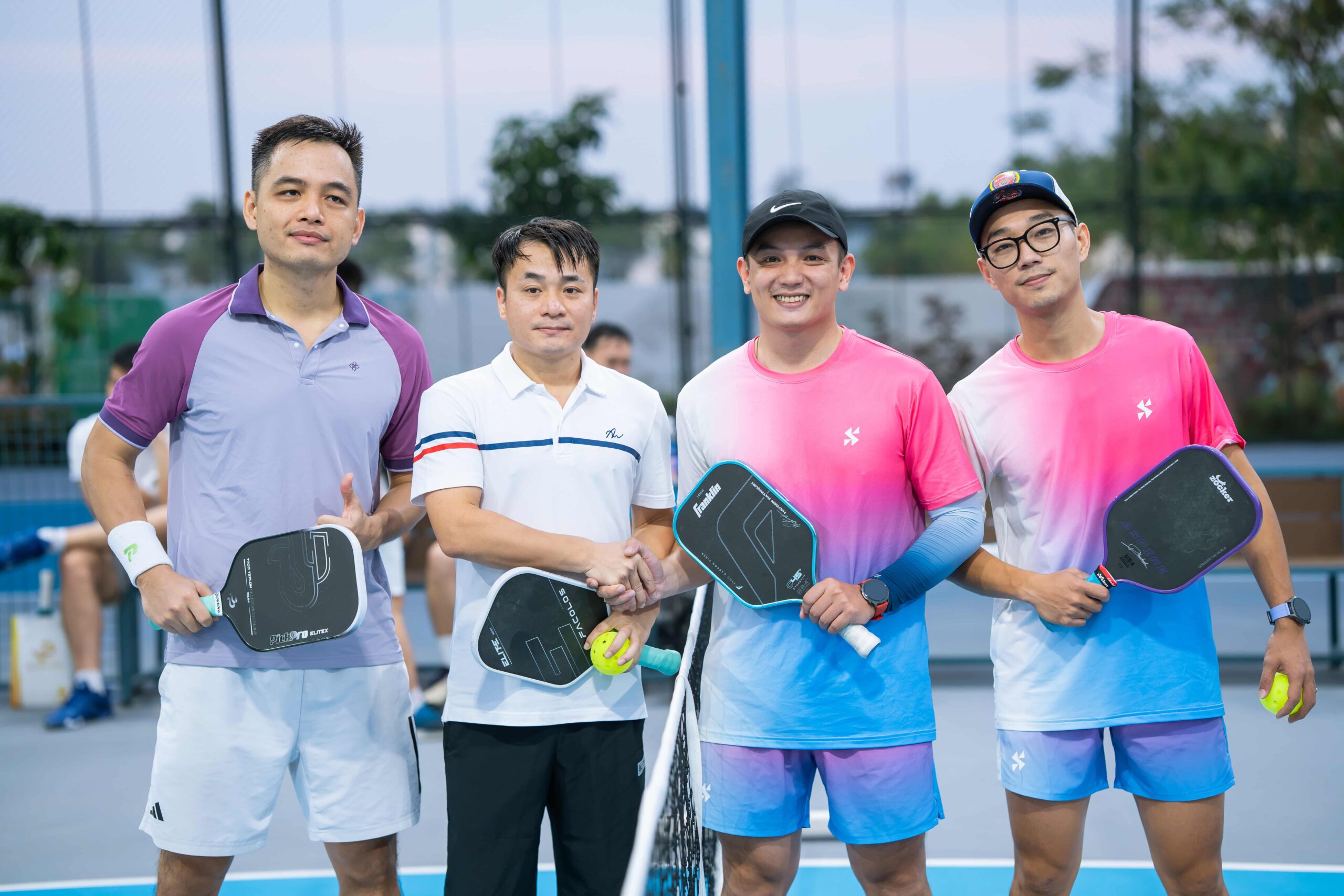 Các VĐV trước trận đấu