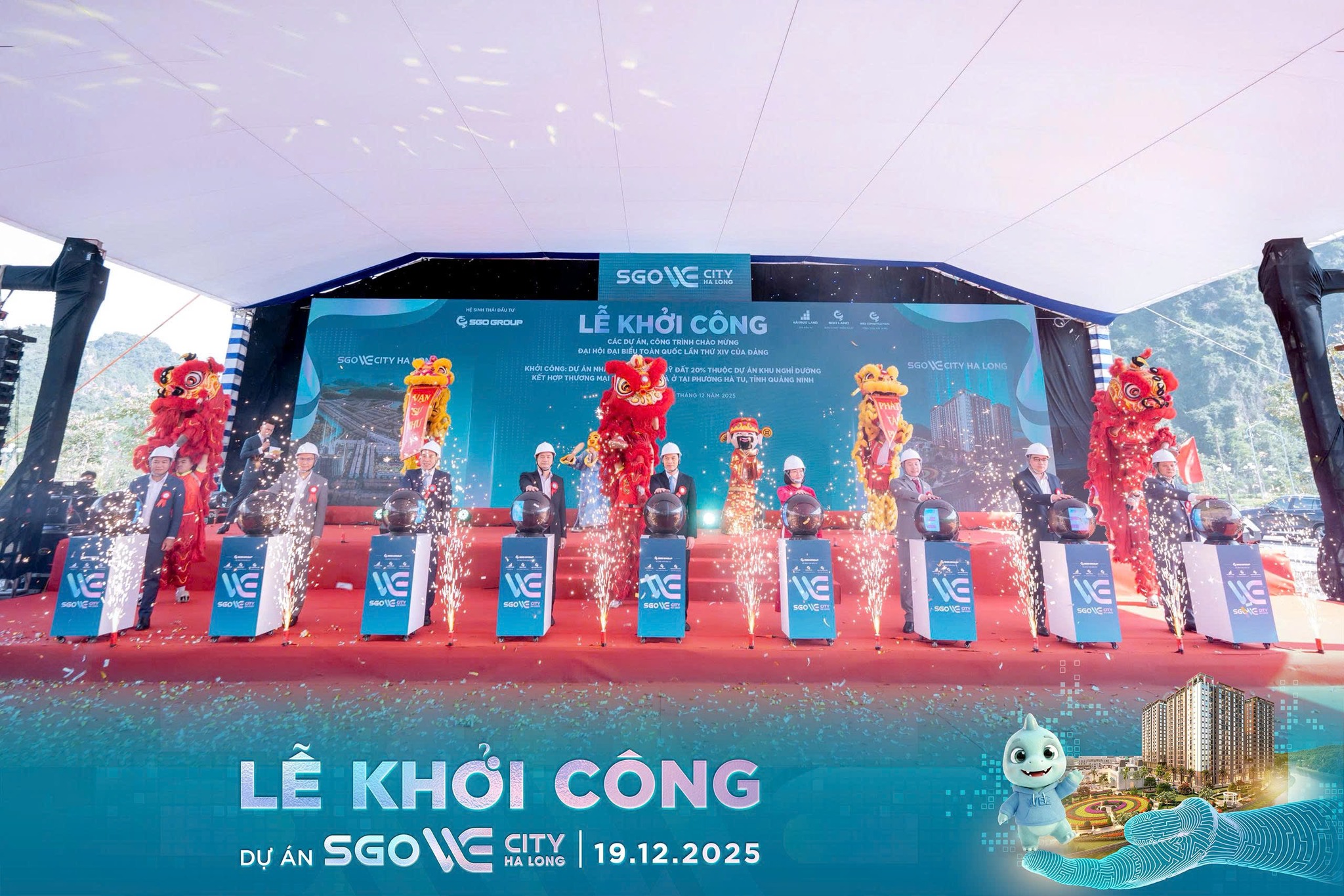 Nghi thức khởi công dự án SGO We City Hạ Long