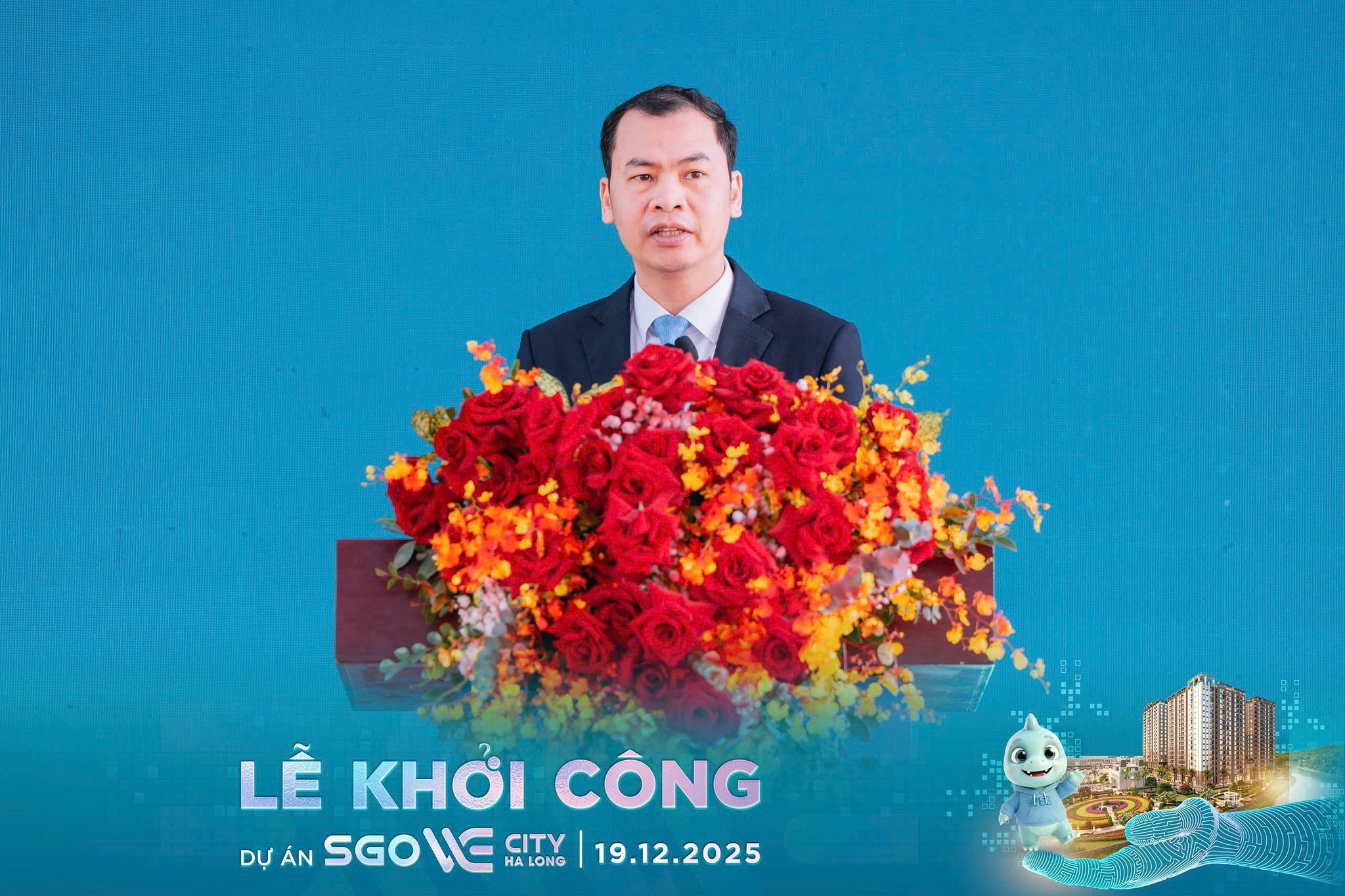 Ông Phạm Hồng Biên- Ủy viên BCH Đảng bộ tỉnh, Giám đốc Sở Tài chính Quảng Ninh – phát biểu tại sự kiện.