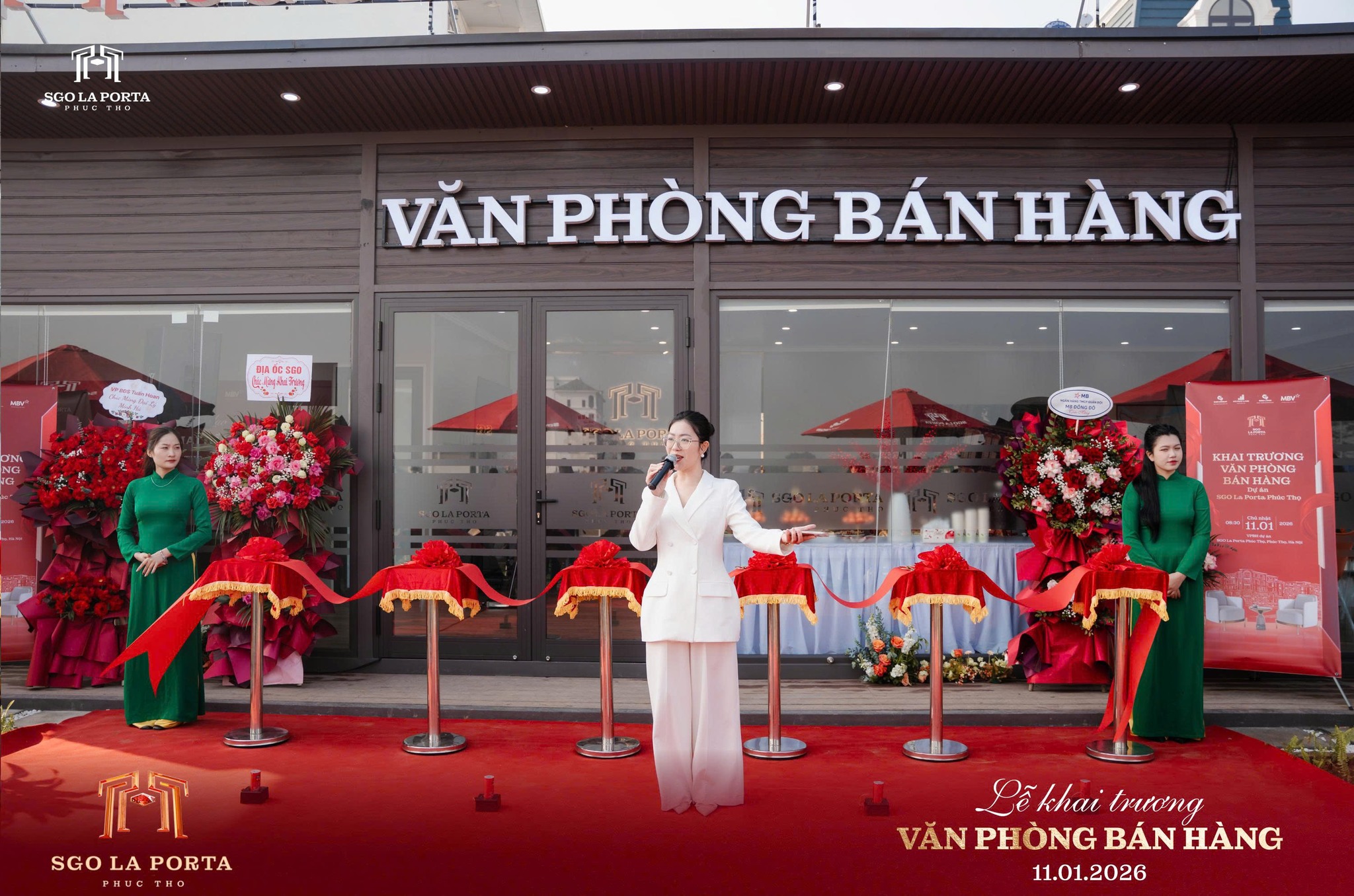 Khai trương văn phòng bán hàng SGO La Porta