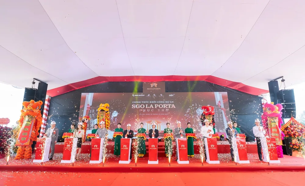 Lễ khởi công dự án SGO La Porta Phúc Thọ