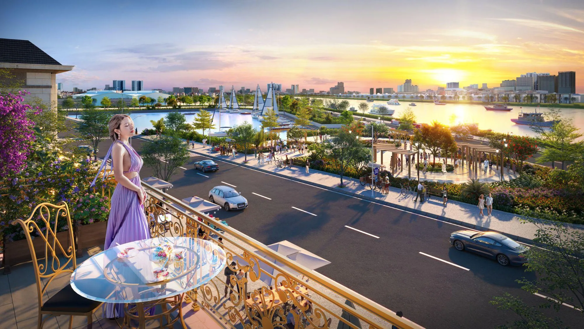 Phối cảnh dự án SGO Marina Móng Cái