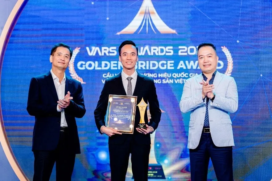 SGO Land nhận giải "Cầu vàng thương hiệu Quốc gia về môi giới BĐS" tại VARS Award 2024