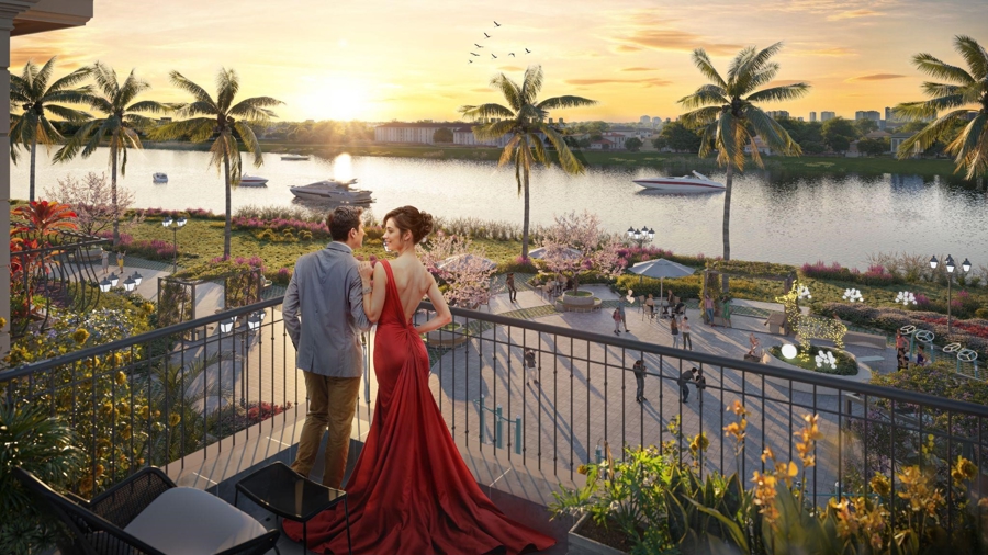 Phú Thị Riverside là một trong số ít các dự án đang mở bán tại Hà Nội sở hữu mặt sông tự nhiên