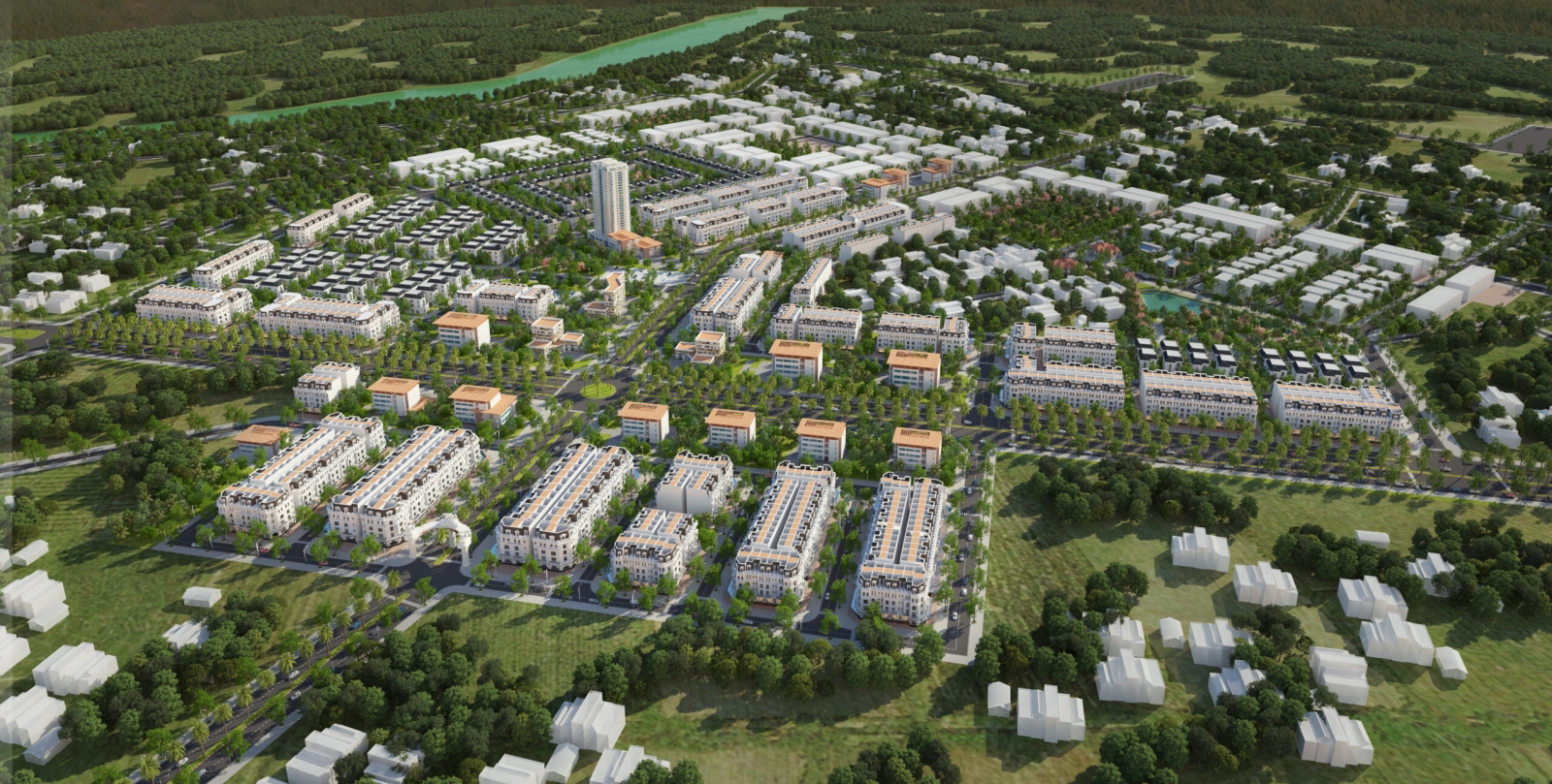 Vera Diamond City - thành phố cân bằng giữa nhịp sống đô thị và các mảng xanh thiên nhiên