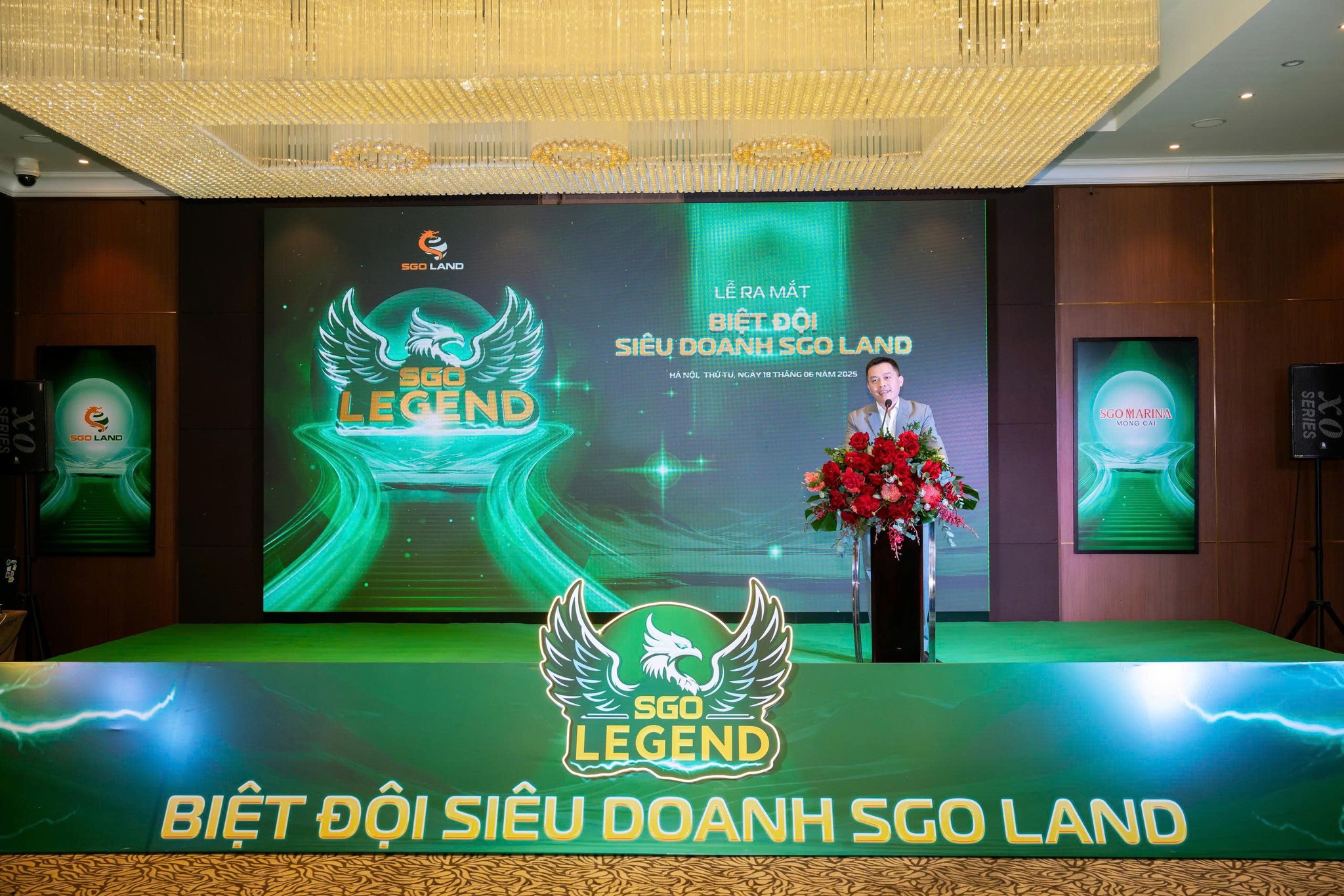 Chủ tịch SGO Land phát biểu trong sự kiện